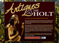 Antiques@TheHolt | Antiques & Collectors' Fair | by CMC Graphics 