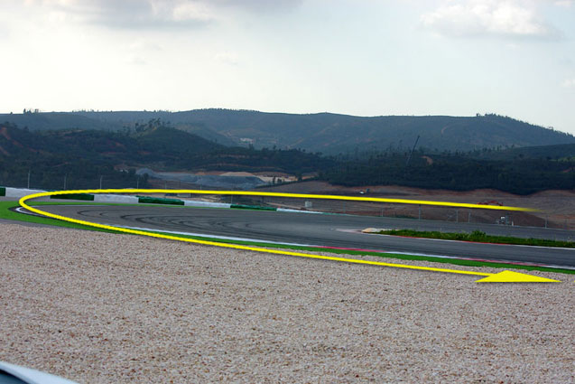 Turn 14, Circuit do Algarve, Portugal. Photo: © Marcus Potts / CMC Graphics